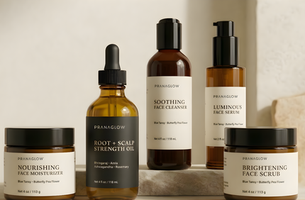 The Five Products Behind the PranaGlow Ritual, and What Each One Actually Does