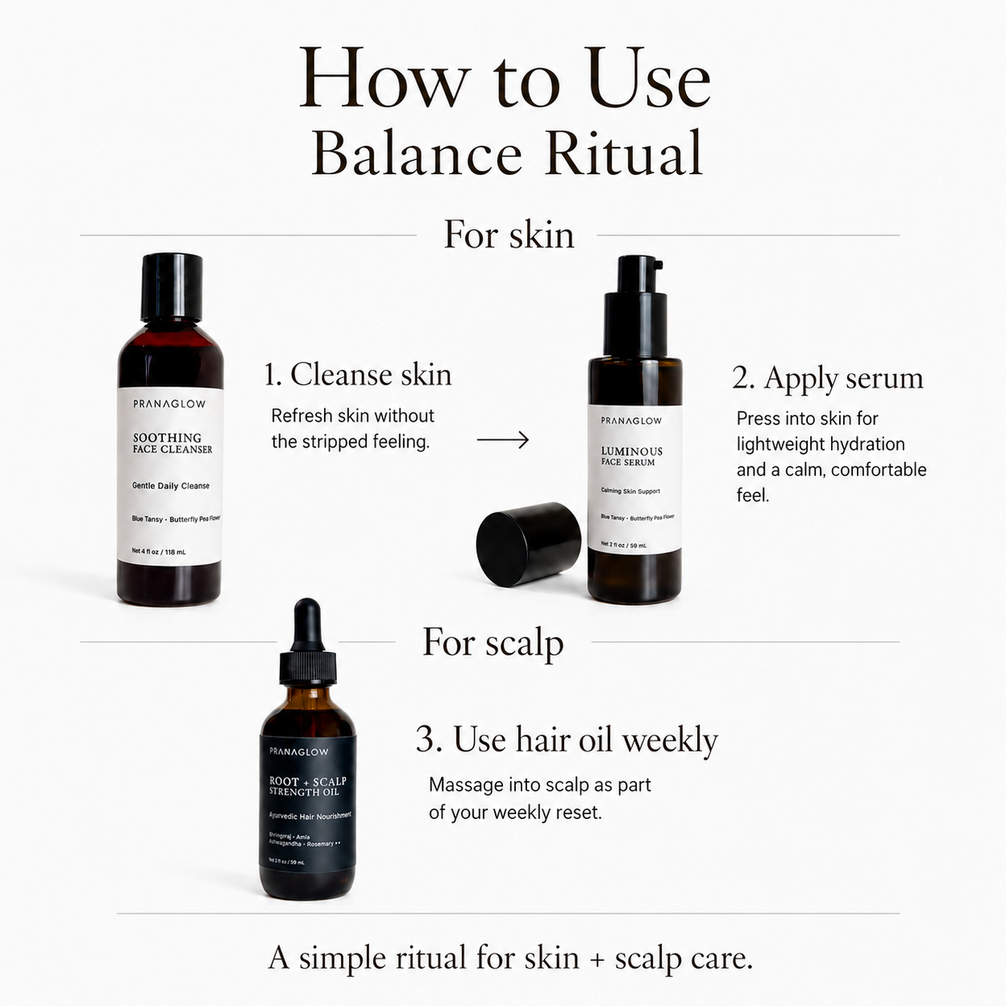 Balance Ritual - Skin Scalp Harmony - PranaGlow