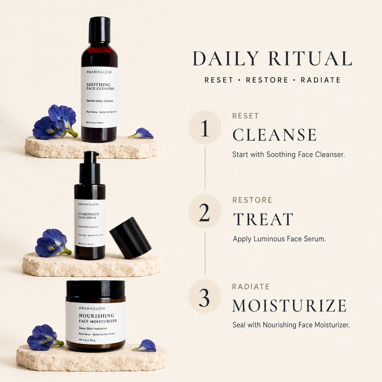 Daily Skin Ritual - Calm Skin Support