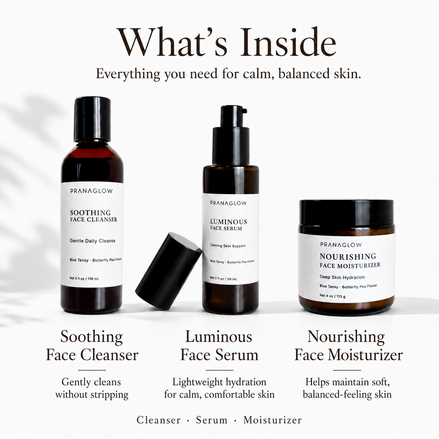 Daily Skin Ritual - Calm Skin Support - PranaGlow