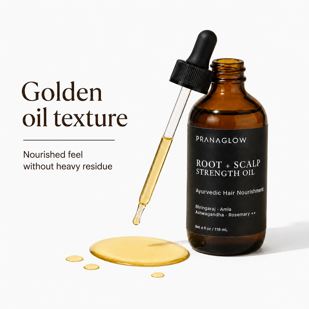Root + Scalp Strength Oil - Ayurveda Hair Nourishment - texture
