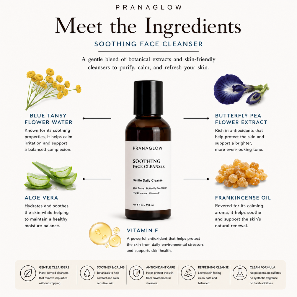 Soothing Face Cleanser - Gentle Daily Cleanse