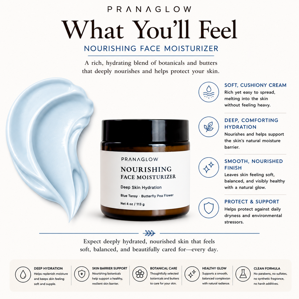 Nourishing Face Moisturizer - Deep Skin Hydration