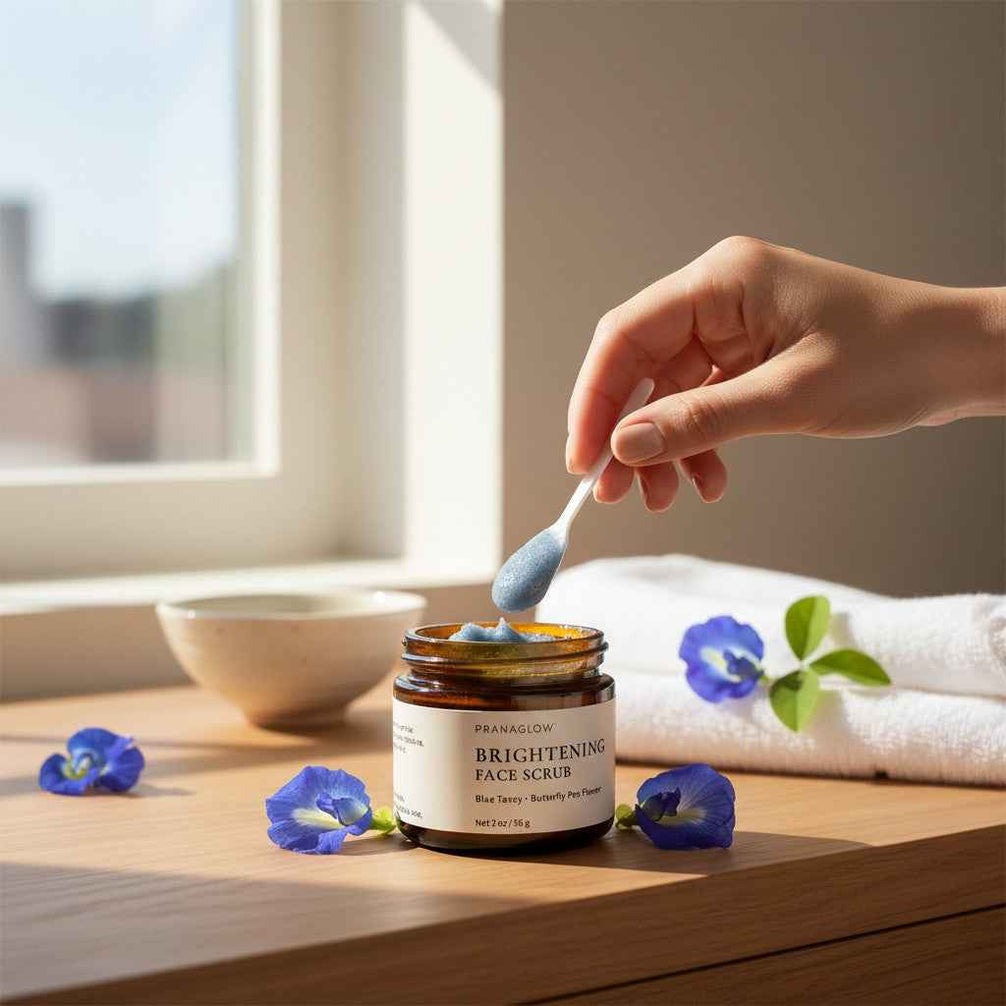Brightening Face Scrub - Gentle Skin Polish