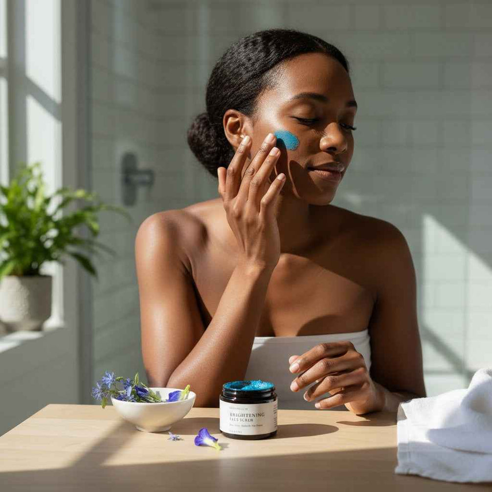 Brightening Face Scrub - Gentle Skin Polish