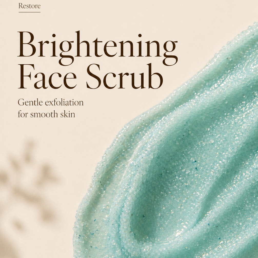 PranaGlowBrighteningFaceScrubTexture