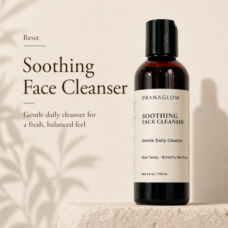 PranaGlowSoothingFaceCleanser