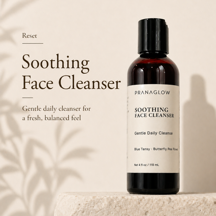 PranaGlowSoothingFaceCleanser