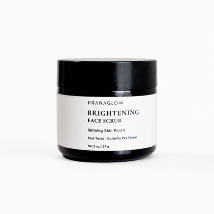 Brightening Face Scrub - Gentle Skin Polish - PranaGlow