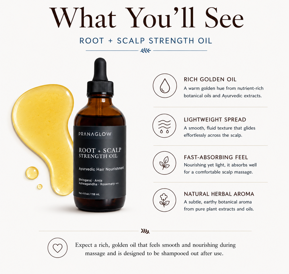Root + Scalp Strength Oil - Ayurveda Hair Nourishment