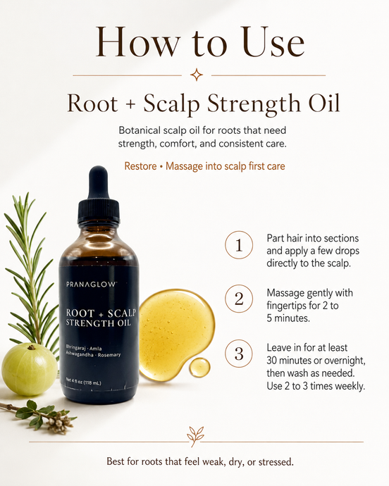 Root + Scalp Strength Oil - For roots that feel stressed, weak, and neglected by harsh routines