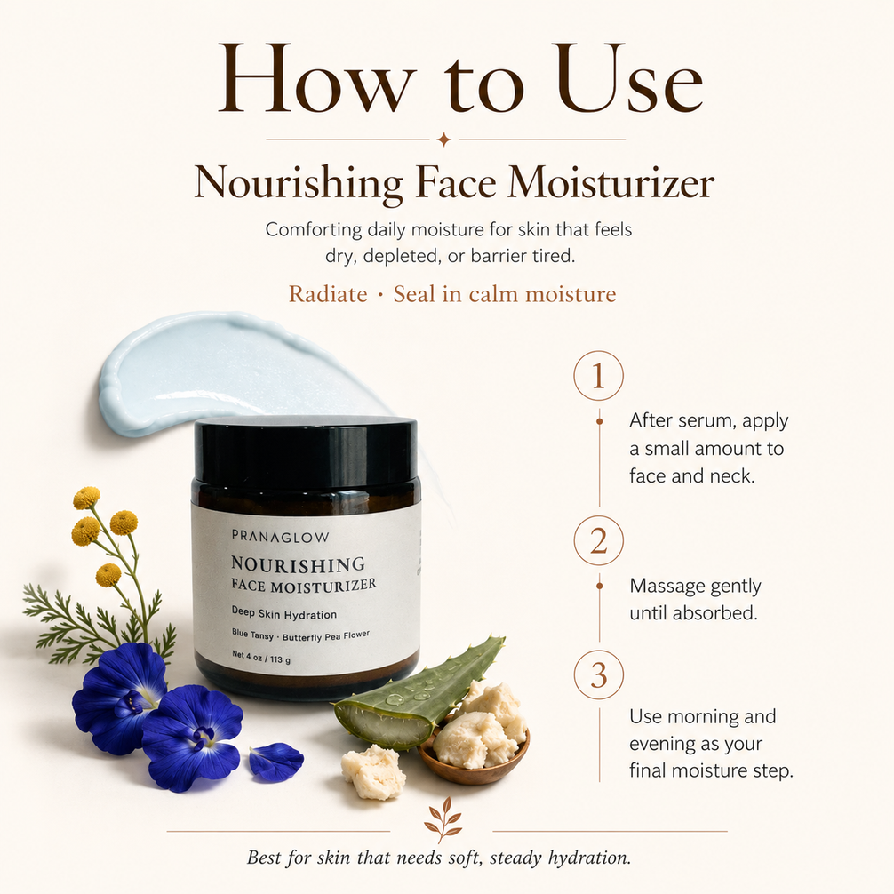 Nourishing Face Moisturizer - For dry, reactive skin craving comfort and consistency